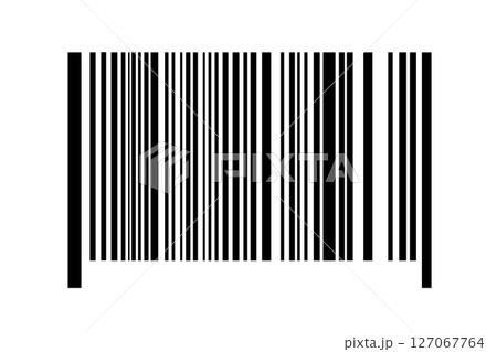 Barcode isolated on white background. Code stripes sticker. Barcode labels, customers qr code Barcode isolated on white background. Code stripes sticker. Barcode labels, customers qr code 127067764