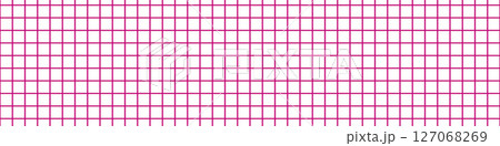 Grid paper. Abstract squared background with color graph. Geometric pattern for school, wallpaper, textures, notebook. Lined blank on transparent background 127068269