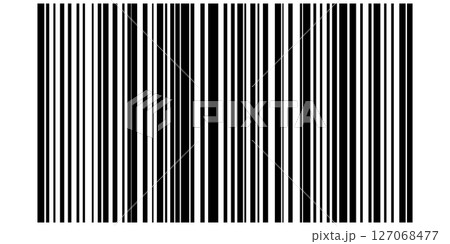 Barcode isolated on color background. Code stripes sticker. Barcode labels, customers qr code 127068477