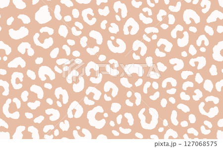 Abstract modern leopard seamless pattern. Animals trendy background. Beige decorative vector stock illustration for print, card, postcard, fabric, textile. Modern ornament of stylized skin Abstract modern leopard seamless pattern. Animals trendy background. Beige decorative vector stock illustration for print, card, postcard, fabric, textile. Modern ornament of stylized skin 127068575