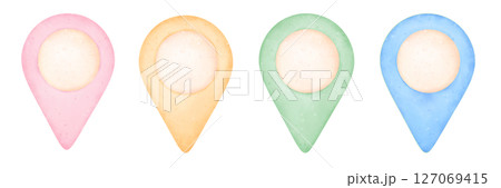map pin,color for map and pin map pin,color for map and pin 127069415