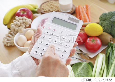 食材と電卓で考える健康的な節約生活 127070322