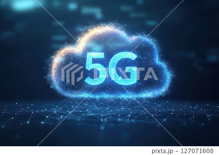 5G cloud technology symbolizing innovation and connectivity in digital services 5G cloud technology symbolizing innovation and connectivity in digital services 127071608