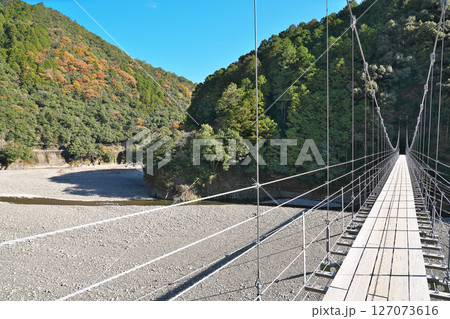 【柳本橋】 奈良県吉野郡十津川村平谷 127073616