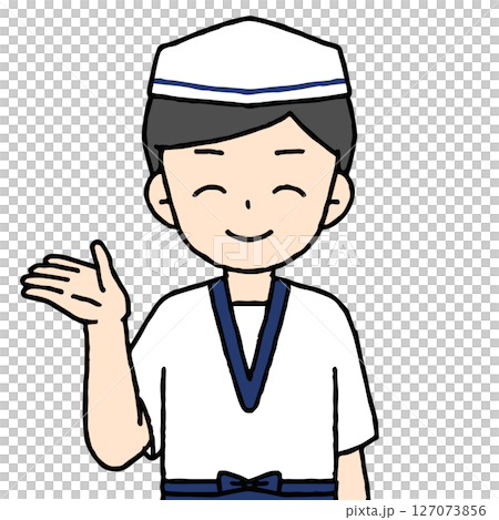 一位男廚師正在帶領大家參觀 127073856