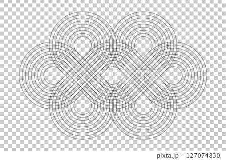 複雜的無窮大符號平行線 A 127074830