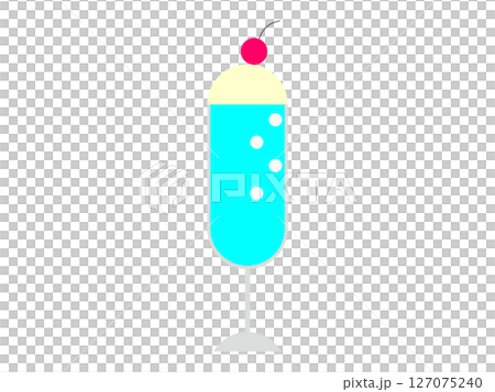 Illustration of cream soda icon Illustration of cream soda icon 127075240