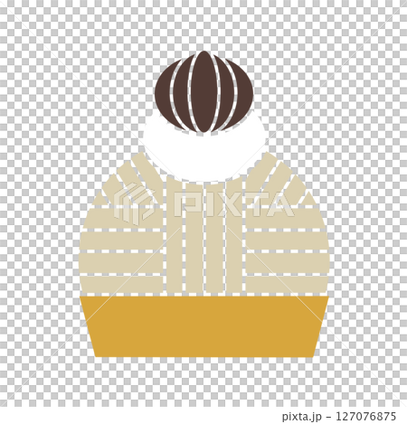 モンブランのイラスト　アイコン 127076875