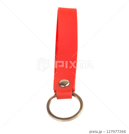 Price tag red isolated on white background 127077268