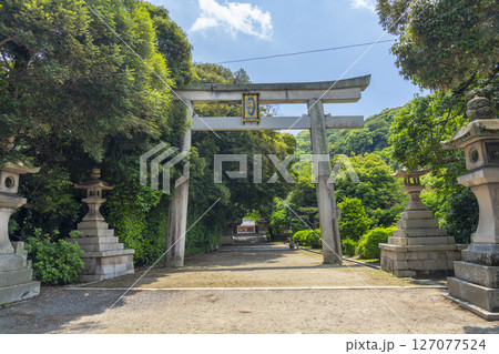 石清水八幡宮　表参道　一ノ鳥居 127077524