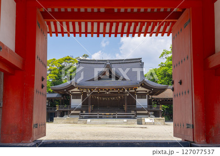 石清水八幡宮の頓宮　南門 127077537