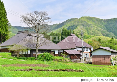 伝統的建造物群保存地区の青鬼集落 127078190