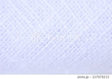 white hemp viscose natural fabric cloth, sackcloth rough texture of textile fashion 127078215