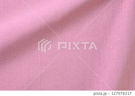 pink rose cotton texture color of fabric textile industry, abstract image for fashion cloth 127078317