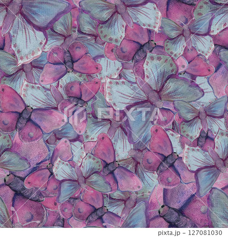 butterfly pattern watercolor butterfly pattern watercolor 127081030