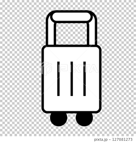 A simple suitcase icon for summer travel 127081273