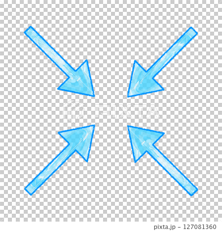 手繪水彩箭頭-濃度 手繪水彩箭頭-濃度 127081360