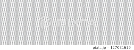 Fishing net seamless pattern. Mosquito protection flying insect plastic net. Football gates mesh texture. Basketball hoop pattern. Chain link fence. Vector illustration on white background 127081619