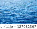 blue background of sea wate 127082397