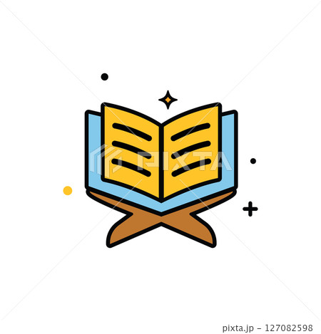 Icons for muslim hajj 127082598