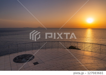 《鹿児島県》佐多岬展望台・本土最南端の眺望 127083681