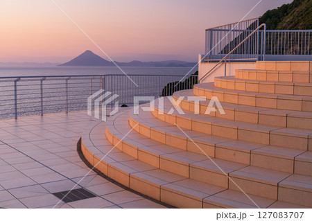 《鹿児島県》佐多岬展望台・本土最南端の眺望 127083707