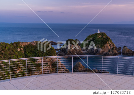 《鹿児島県》佐多岬展望台・本土最南端の眺望 127083718