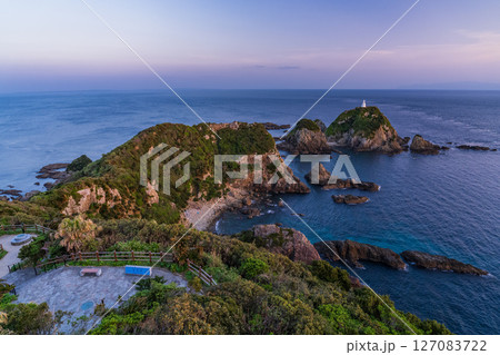 《鹿児島県》佐多岬展望台・本土最南端の眺望 《鹿児島県》佐多岬展望台・本土最南端の眺望 127083722