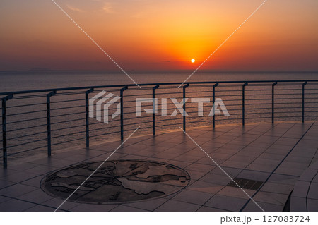 《鹿児島県》佐多岬展望台・本土最南端の眺望 127083724