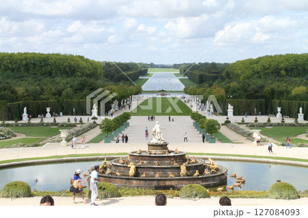 フランス パリ ベルサイユ宮殿 庭園 フランス パリ ベルサイユ宮殿 庭園 127084093