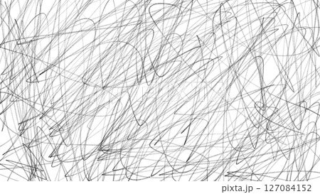 ガサガサの鉛筆の線背景 127084152