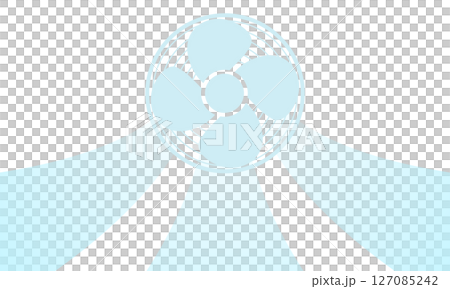 Fan propeller and air blower illustration Fan propeller and air blower illustration 127085242