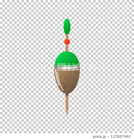 トウガラシウキ 釣りの道具のイラスト トウガラシウキ 釣りの道具のイラスト 127087492