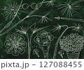 モノトーンイラスト 127088455