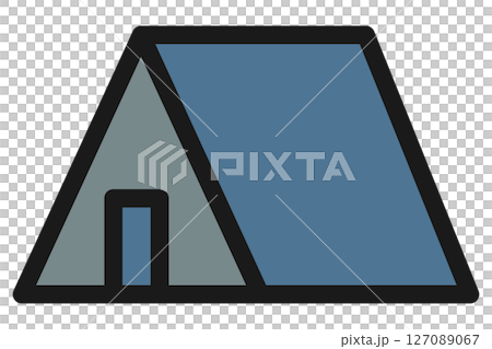 露營/帳篷圖示說明 127089067