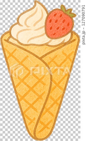 甜草莓可麗餅 127090791