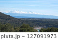 View on Sierra Nevada from Cazorla National Park in Jaen province, Southern Spain. Viewpoint over La Bolera reservoir. 127091973