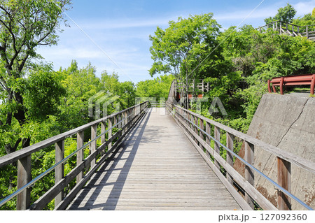 なるかわ園地・みはらし広場の歩道 なるかわ園地・みはらし広場の歩道 127092360