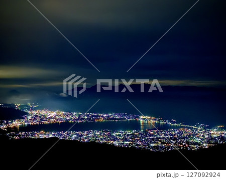 高ボッチから見る夜景 高ボッチから見る夜景 127092924