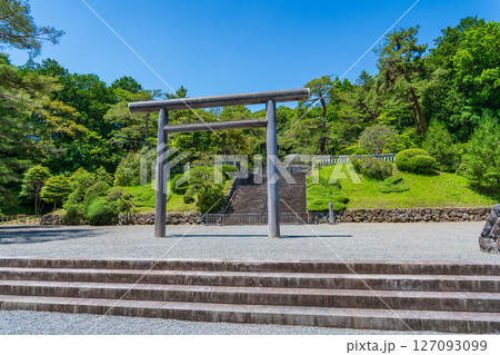 東京都八王子市　第百二十三代大正天皇　多摩陵 127093099