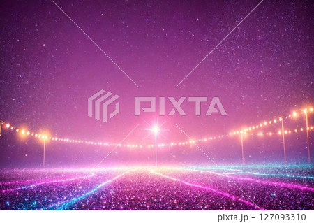 夜空のファンタジーロード 127093310