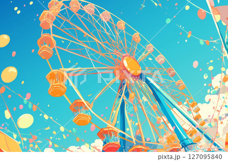 可愛い観覧車 可愛い観覧車 127095840