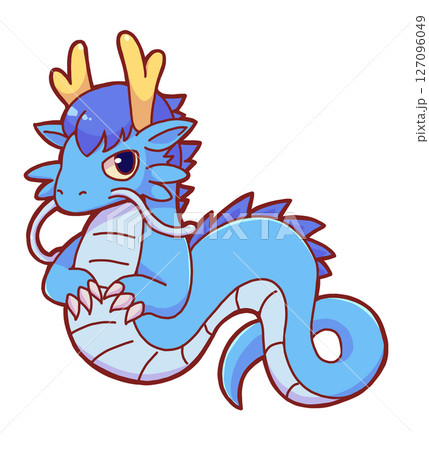 中国神話の青龍 127096049