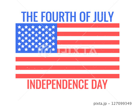 Fourth july independence day badge Fourth july independence day badge 127099349
