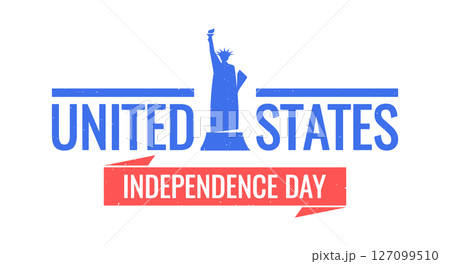 United states independence day badge 127099510