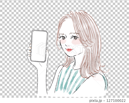 有智慧型手機的女人 有智慧型手機的女人 127100022