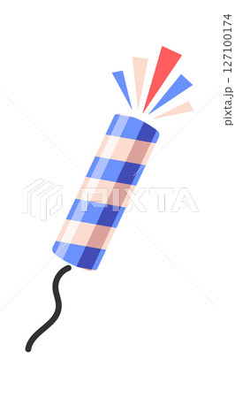 Independence day amarican party firecracker 127100174