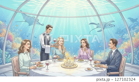 静寂なる深海グラスレストラン 静寂なる深海グラスレストラン 127102324