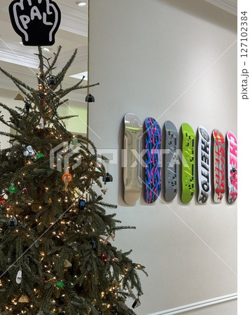 Holiday Vibes and Skateboard Wall Decor Holiday Vibes and Skateboard Wall Decor 127102384