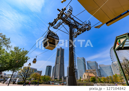 神奈川県　横浜市　都市型ロープウェイ　YOKOHAMA AIR CABIN 127104842